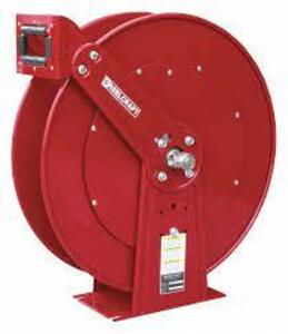 DESCRIPTION: (1) DUAL REEL SPRING RETURN HOSE REEL BRAND/MODEL: REELCRAFT #38L522 INFORMATION: RED SIZE: 50 FT (1/2 IN I.D.), 3,000 PSI MAX OP PRESSUR