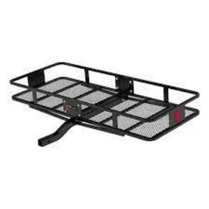 DESCRIPTION: (1) BASKET HITCH CARGO CARRIER BRAND/MODEL: CURT #18152 INFORMATION: BLACK SIZE: 60" X 24" RETAIL$: $166.99 EA QTY: 1