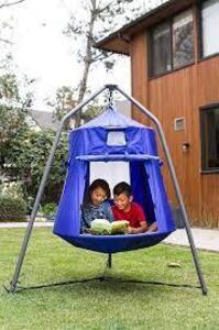 DESCRIPTION: (1) HANGING TENT SWING BRAND/MODEL: SKY POD SIZE: 44" RETAIL$: $150.00 EA QTY: 1