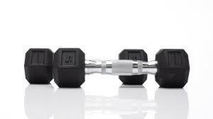 DESCRIPTION: (2) ELITE HEX DUMBBELL BRAND/MODEL: STRU GRIT SIZE: 5 LB RETAIL$: $12.99 EA QTY: 2