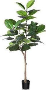 DESCRIPTION: (1) ARTIFICIAL PLANT BRAND/MODEL: DR. PLANZEN SIZE: 5 FT RUBBER TREE RETAIL$: $50.00 EA QTY: 1