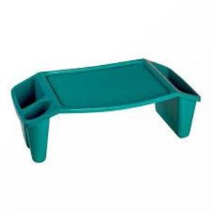 DESCRIPTION: (1) MULTI-PURPOSE LARGE TURQUOISE LAP TRAY BRAND/MODEL: STARPLAST RETAIL$: $5.97 EA QTY: 1