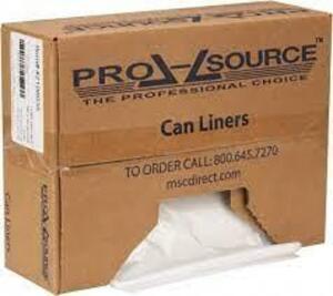 DESCRIPTION: (1) CASE OF (200) TRASH BAGS BRAND/MODEL: PRO-SOURCE #30260673 SIZE: 18X30 RETAIL$: $125.24 EA QTY: 1