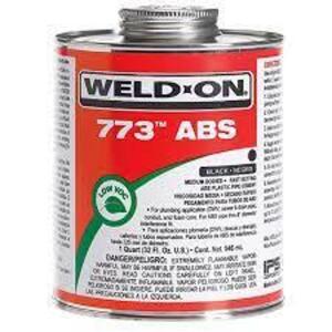 DESCRIPTION: (6) PIPE CEMENT BRAND/MODEL: WELD ON 773 ABS SIZE: 8 FL OZ RETAIL$: $13.57 EA QTY: 6