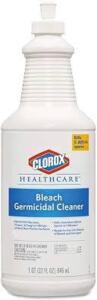 DESCRIPTION: (6) BLEACH GERMICIDAL CLEANER BRAND/MODEL: CLOROX HEALTHCARE SIZE: 32 OZ RETAIL$: $85.00 TOTAL QTY: 6