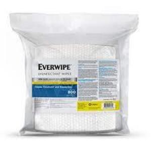 DESCRIPTION: (2) BAGS OF (800) DISINFECTANT WIPES BRAND/MODEL: EVERWIPE RETAIL$: $113.99 EA QTY: 2