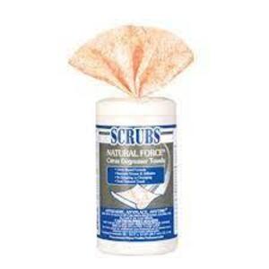 DESCRIPTION: (3) DISINFECTANT WIPES BRAND/MODEL: SCRUBS #54VH90 SIZE: 9X7 RETAIL$: $13.00 EA QTY: 3