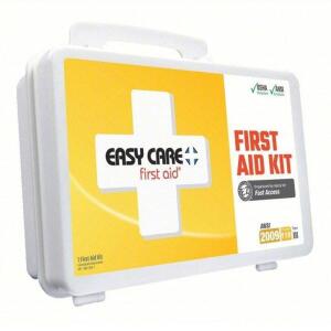 DESCRIPTION: (2) FIRST AID KIT BRAND/MODEL: EASY CARE #34WK73 SIZE: 10 PERSON KIT RETAIL$: $31.36 EA QTY: 2