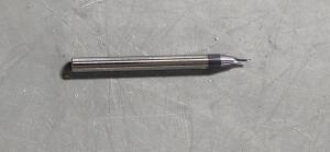 DESCRIPTION: (6) CARBIDE SQ END MILL BRAND/MODEL: ROBB JACK SEM04-20628 SIZE: .022" DIA .033" LOC RETAIL$: $21.60 QTY: 6