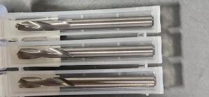 DESCRIPTION: (3) SOLID CARBIDE SCREW MACHINE DRILLS BRAND/MODEL: MA FORD 00654723 SIZE: #18 RETAIL$: $26.18 QTY: 3