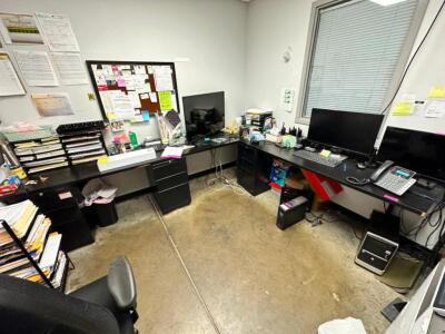 "L" SHAPED DESK