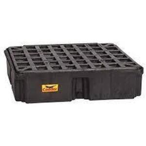 DESCRIPTION: (1) SPILL CONTAINMENT BASE, NO TOP GRATE INCLUDED BRAND/MODEL: CONDOR INFORMATION: BLACK SIZE: (2) 55 DRUM BARRELS RETAIL$: $162.21 EA QT