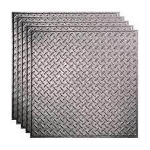 DESCRIPTION: (1) SHEET OF ALUMINUM DIAMOND PLATE SIZE: 1/8" X 36" X 36"QTY: 1