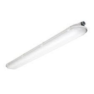 DESCRIPTION: (2) LED VAPORTITE LIGHT BRAND/MODEL: COOPER METALUX #4VT3-LD5-4-G-UNV-L840-CD1-U INFORMATION: WHITE SIZE: 4' RETAIL$: $233.99 EA QTY: 2