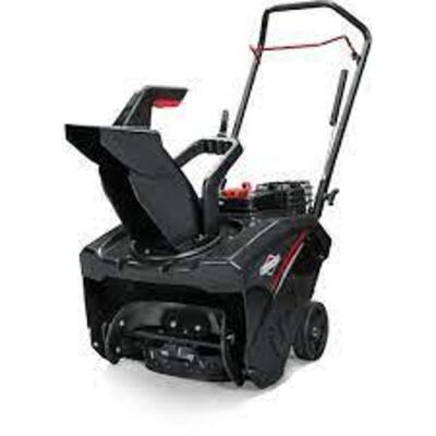 DESCRIPTION: (1) SNOW BLOWER BRAND/MODEL: LEGEND FORCE #SS18R INFORMATION: SS18R SIZE: BLACK WITH RED RETAIL$: $555.42 EA QTY: 1