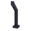 DESCRIPTION: (1) HEAVY DUTY MOUNTING POST, GOOSENECK BRAND/MODEL: DOOR KING INFORMATION: BLACK SIZE: 49" SURFACE, 14" OFFSET, 4" SQ TUBE RETAIL$: $101