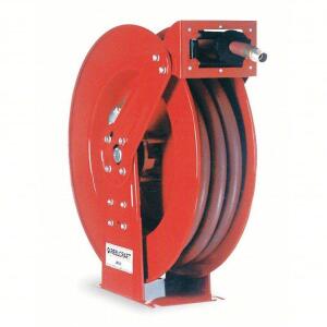 DESCRIPTION: (1) SPRING RETURN HOSE REEL BRAND/MODEL: REELCRAFT #5PG05 INFORMATION: RED SIZE: 50 FT (3/4 IN I.D.), 3/4 IN MNPT, 250 PSI MAX OP PRESSUR