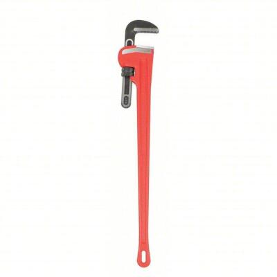 DESCRIPTION: (1) HEAVY-DUTY PIPE WRENCH BRAND/MODEL: RIDGID #4NV21 INFORMATION: RED SIZE: 48" RETAIL$: $381.54 EA QTY: 1