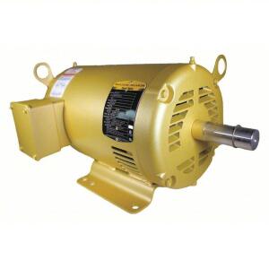 DESCRIPTION: (1) GENERAL PURPOSE MOTOR BRAND/MODEL: BALDOR #39E435 INFORMATION: GOLD SIZE: OPEN DRIP PROOF, RIGID BASE MOUNT, 5 HP, 1,750 NAMEPLATE RP