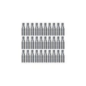 DESCRIPTION: (4) PACKS OF (30) TORX INSERT BITS BRAND/MODEL: WIHA #72579 INFORMATION: T27 RETAIL$: $26.50 EA QTY: 4