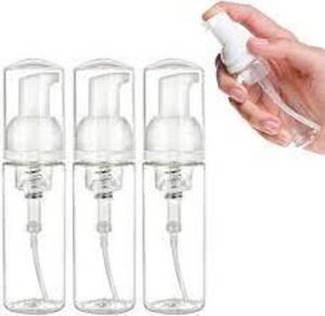 DESCRIPTION: (3) PACKS OF (24) MINI FOAMING DISPENSER BRAND/MODEL: BRIGHT CREATIONS #LJ-SANTO-081919-01-1 INFORMATION: CLEAR WITH WHITE SIZE: 50 ML RE