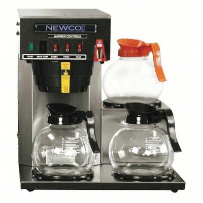 DESCRIPTION: (1) COFFEE BREWER BRAND/MODEL: NEWCO COFFEE #48FP56 INFORMATION: POT NOT INCLUDED RETAIL$: $892.19 EA QTY: 1