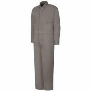 DESCRIPTION: (1) PAIR OF ZIP FRONT COVERALLS BRAND/MODEL: RED KAP INFORMATION: GRAY SIZE: 36-RG RETAIL$: $55.97 EA QTY: 1