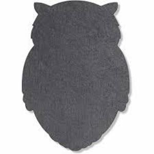 DESCRIPTION: (3) OWL SHAPED SLATE SERVING BOARD BRAND/MODEL: FARMLYN CREATIONS #LJ-JJKSL-072920-05-1 INFORMATION: SLATE SIZE: 8 X 11 INCHES RETAIL$: $