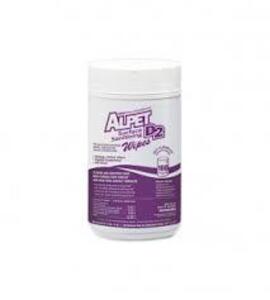 DESCRIPTION: (3) SURFACE SANITIZING WIPES BRAND/MODEL: ALPET D2 SIZE: 90 WIPES PER CONTAINER RETAIL$: $150.00 TOTAL QTY: 3