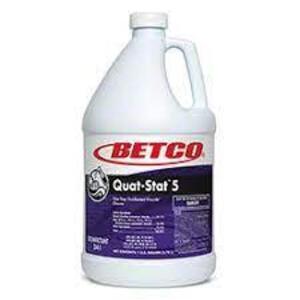 DESCRIPTION: (2) QUAT-STAT 5 BRAND/MODEL: BETCO SIZE: 1 GALLON RETAIL$: $67.49 EA QTY: 2