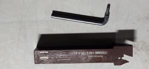 DESCRIPTION: (2) HB-E12R.K.41 CUTOFF TOOL HOLDER BRAND/MODEL: HERTEL 2000466 RETAIL$: $ 78,67 EA QTY: 2