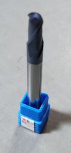 DESCRIPTION: (3) CARBIDE BALL END MILL BRAND/MODEL: WIDIN 148006 SIZE: 1/4" DIA 1/2 LOC RETAIL$: $23.72 QTY: 3