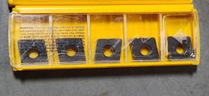 DESCRIPTION: (10) CNMA544 CARBIDE TURNING INSERTS BRAND/MODEL: KENNAMETAL CNMA16 06 16 KCK20 SIZE: $26.56 PER INSERT QTY: 10