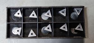 DESCRIPTION: (30) TNMG221 CARBIDE TURNING INSERTS BRAND/MODEL: VC TNMG221 IT225T-IMF RETAIL$: $10.20 PER INSERT QTY: 30