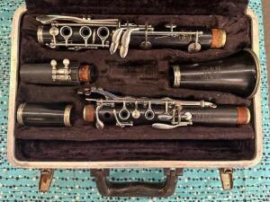 SPECIAL WOOD CLARINET WITH CASE