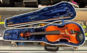 3/4 VIOLIN WITH BOW & CASE