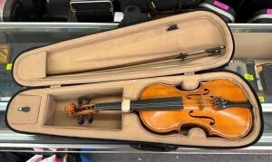 4/4 HAND MADE VIOLIN WITH BOW & CASE