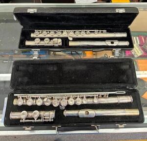 (2) FLUTES WITH CASE