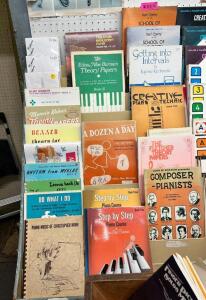 (24)- ASSORTED PIANO MUSIC BOOKS