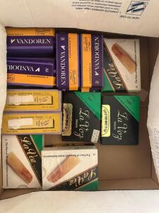 ASSORTED PARTIAL BOXES OF REEDS