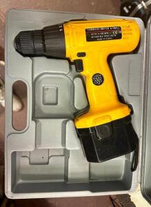 CORDLESS DRIVER & DRILL