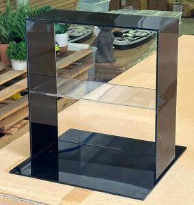 14" TWO TIER TABLE TOP ACRYLIC MERCHANDISE DISPLAY