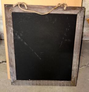 (6)- RUSTIC THEMED BLACKBOARDS