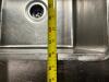 102" THREE WELL STAINLESS POT SINK W/ LEFT AND RIGHT DRY BOARDS. - 4