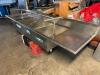 112" X 36" FOUR WELL STAINLESS POT SINK W/ LEFT AND RIGHT DRY BOARDS - 3