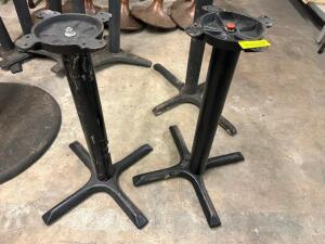 (2) STANDARD TABLE BASES.