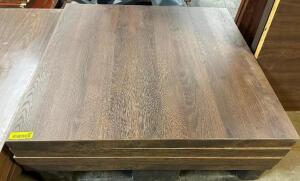 (4) 36" X 36" LAMINATE TABLE TOPS