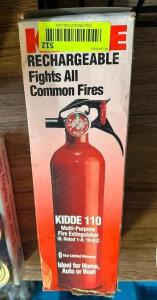 KIDDIE 110 FIRE EXTINGUISHER,.