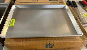 (12) HALF SIZE SHEET PANS - NEW