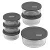 PYREX 12PC NO-LEAK LID STORAGE CONTAINER SET RETAILS FOR $54.99